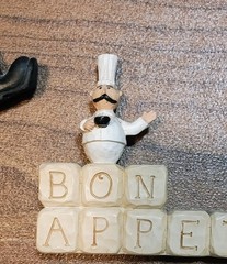 Lot of 5 – Chef Figures – Pre-owned