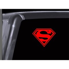 Superman Shield Vinyl Decal Car Window Wall Truck Sticker