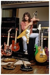 Eddie Van Halen Poster 24×36 Inch Photo Very Rare Print Wall Art Print – EVH06