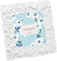 Hand-Crafted Pink Flower Resin Picture Frame with Easel 4×4 4×6 5×7 8×10