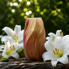 Handmade Resin Vase