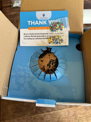 New in Box Cork Globe by Globe Trekkers Travel Tracker Medium 9.4″