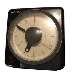 Sony ICF-A10W Clock Radio Made in Japan Vintage Tested Works But Read