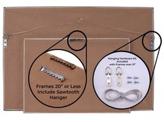 7×7 Shadow Box Frame Black | 1 Inches Deep Real Wood Farmhouse Shadowbox Display