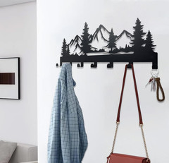 Share Metal Key Holder Wall Mounted Key Hooks Key Holder for Wall Key Organizer