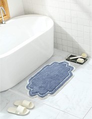 Allure Collection 100% Cotton Bath Rug, Soft & Absorbent Bathroom Rug, Spray