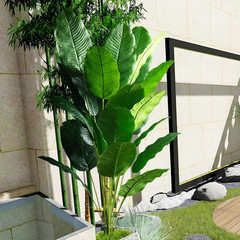 BRAND NEW Large Artificial Bird of Paradise Tree (NO POT)