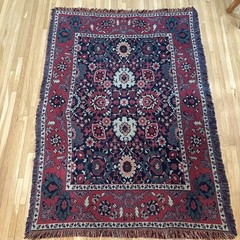 Blanket/Throw Goodwin Weavers 100% Cotton USA Williamsburg 50×68 Inches