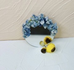 Crystal Accent Mirror (4 Inches) 