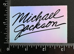 Michael Jackson – Music/Band – Sticker – Holographic