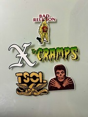 Punk Rock Sticker Lot – Ramones Rancid Dead Kennedy’s Fear