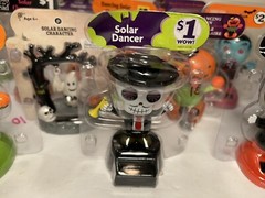 Lot Of 20 Halloween Solar Powered Dancing Bobblehead Figures New