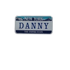 New York “Danny” The Empire State Novelty License Plate Metal Sign