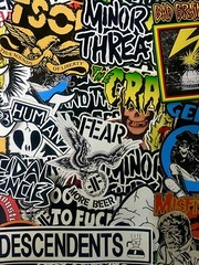 Punk Rock Sticker Lot – Ramones Rancid Dead Kennedy’s Fear