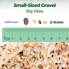 Tumbled Carnelian Pebbles 1LB – Colorful Aquarium Rocks & Succulent Top Dressing