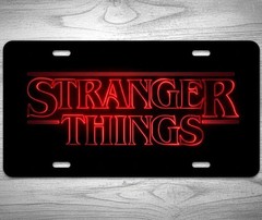 Stranger Things 6 x 12 Vintage Novelty Aluminum License Plate Made In USA New!