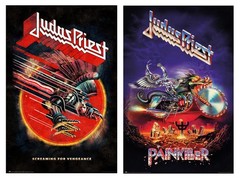 Judas Priest – Music Poster Set (Screaming For Vengeance & Painkiller – Covers)