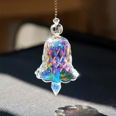 Rainbow Crystal Suncatcher Prism Chandelier Pendant Hanging Ornament Home Decor