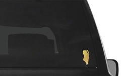 Bahrain country outline Vinyl Decal Car Window Laptop Sticker