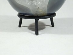 Sphere Stand Black Metal Short Large Size
