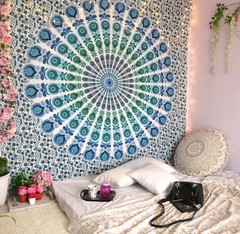 Tapestry Mandala Wall Hanging Home Decor Blanket Hippie Bohemian Queen Bedspread