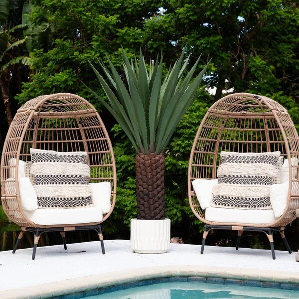 6’ Giant Grand Cactus Artificial Agave Plant UV (Indoor/Outdoor). Retail $499