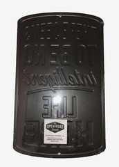 There Seems To Be No Intelligent Life Here Metal Embossed Sign Open Road Brand