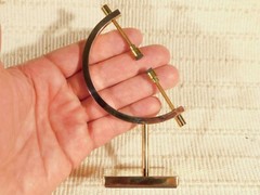 CALIPER Display Stand Adjustable Medium Size Gold Color