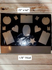 Vintage – MULLE – IKEA 2003 – Whimsical Collage Frame – 14 Slots – Various Sizes