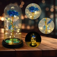 LED Rose Light Glass Gifts for Wife Women Mom Her Christmas Girlfriend Birthday