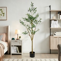 5FT Tall Faux Realistic Olive Trees Artificial Olive Tree For Indoor Home Decor