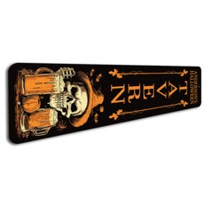 Personalized Family Halloween Tavern Sign