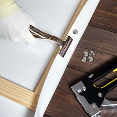 DIY Canvas Stretcher Bars, 15.75×19.69 Inch Removable Wooden Frames Kit