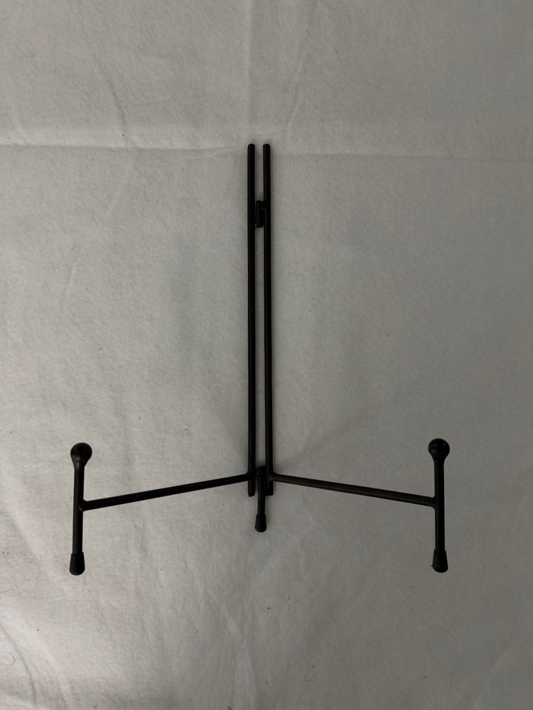 Ballard Designs Dark Metal Gallery picture Easel 13 in x 6 in