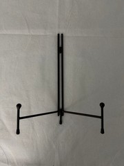 Ballard Designs Dark Metal Gallery picture Easel 13 in x 6 in