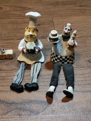 Lot of 5 – Chef Figures – Pre-owned