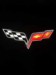 Corvette 10″ Light Up LED Sign