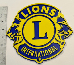 3d Printed Lions Club Logo