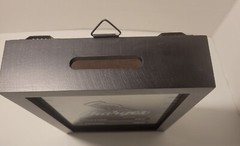 Rustic Novelty Framed Change Box/Bank