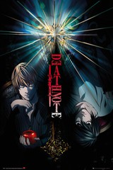 Death Note – Manga / Anime TV Show Poster / Print (Duo – Light Vs. L)