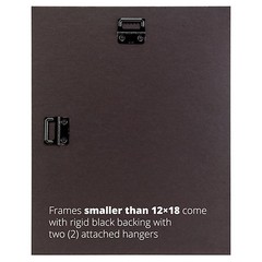 Craig Frames Bauhaus, 1.25″ Modern Rustic Light Walnut Brown Picture Frame