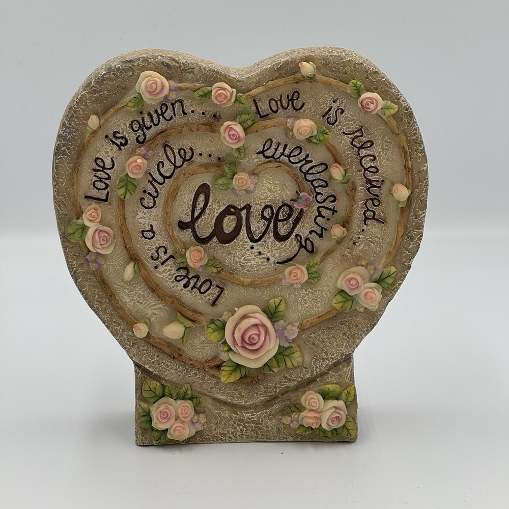 Love Is Heart Shaped Indoor/Outdoor Decor – Resin?