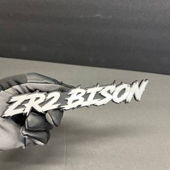 Custom 3D Laser Cut Acrylic Emblem Car Badge Multicolor Personalized Name-Logo