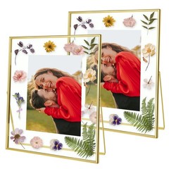 Gold Floating Frame (10x12inch,2 Pack), Picture Frame Hold 10x12in 8x10in 5×7…