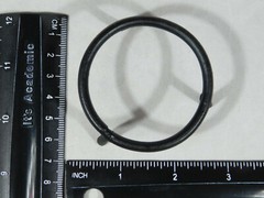 Sphere Stand Black Metal Short Large Size