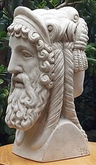 Janus Roman Italian Sculpture Two Faced Mythology God Of Beginning And End 35cm