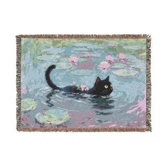 aquatic black cat [52by37]