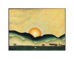 Arthur Dove Sunrise Northport Harbor : Archival Quality Giclée Art Print 1929