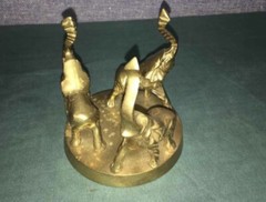 Three Elephants Home Decorative Brass Ornament. No Brand 4×4