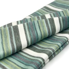 SOFT & WARM STRIPED ALPACA LLAMA WOOL THROW BLANKET 95″x67″ QUEEN GREEN